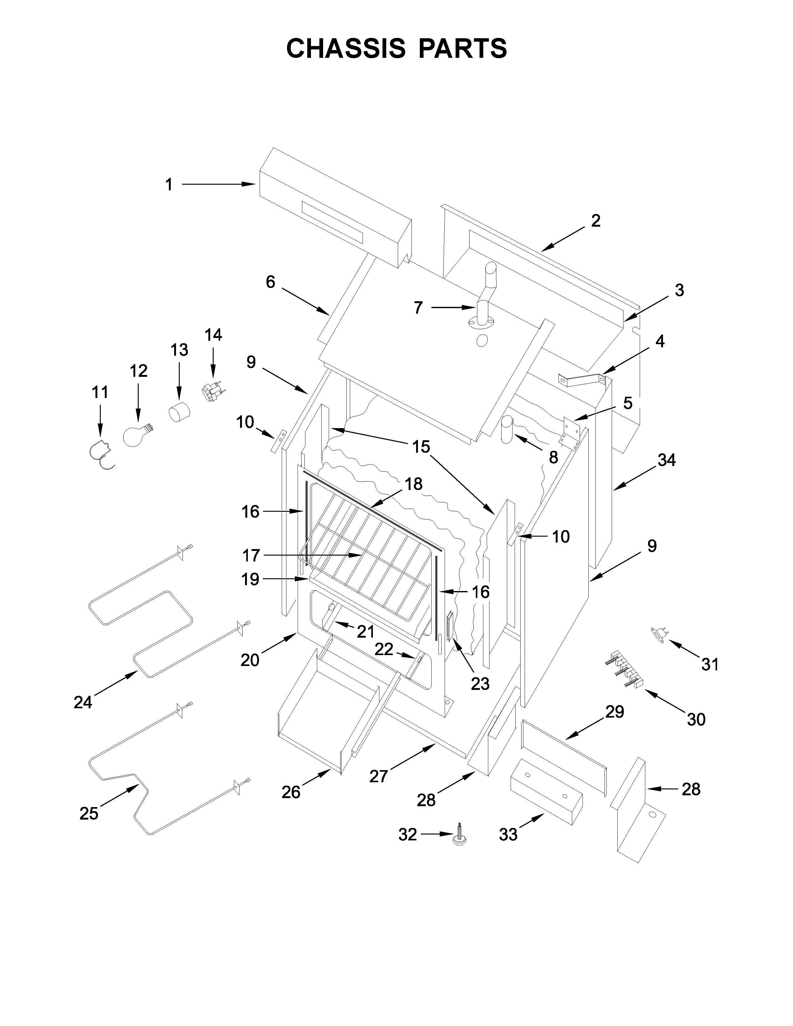 Chassis parts