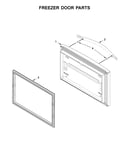 Freezer door parts