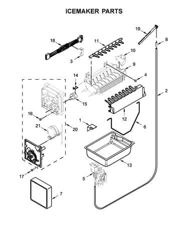 Icemaker parts