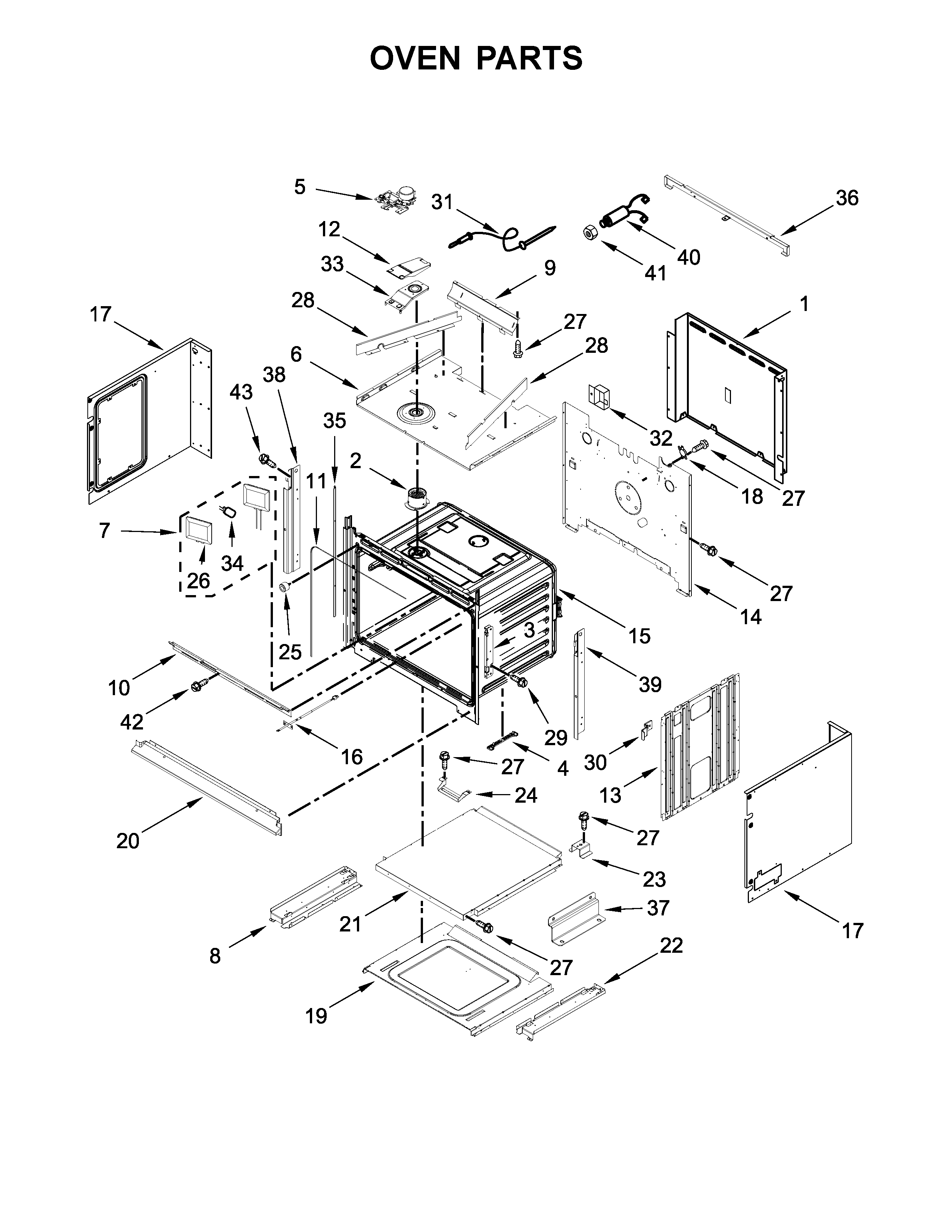 OVEN PARTS