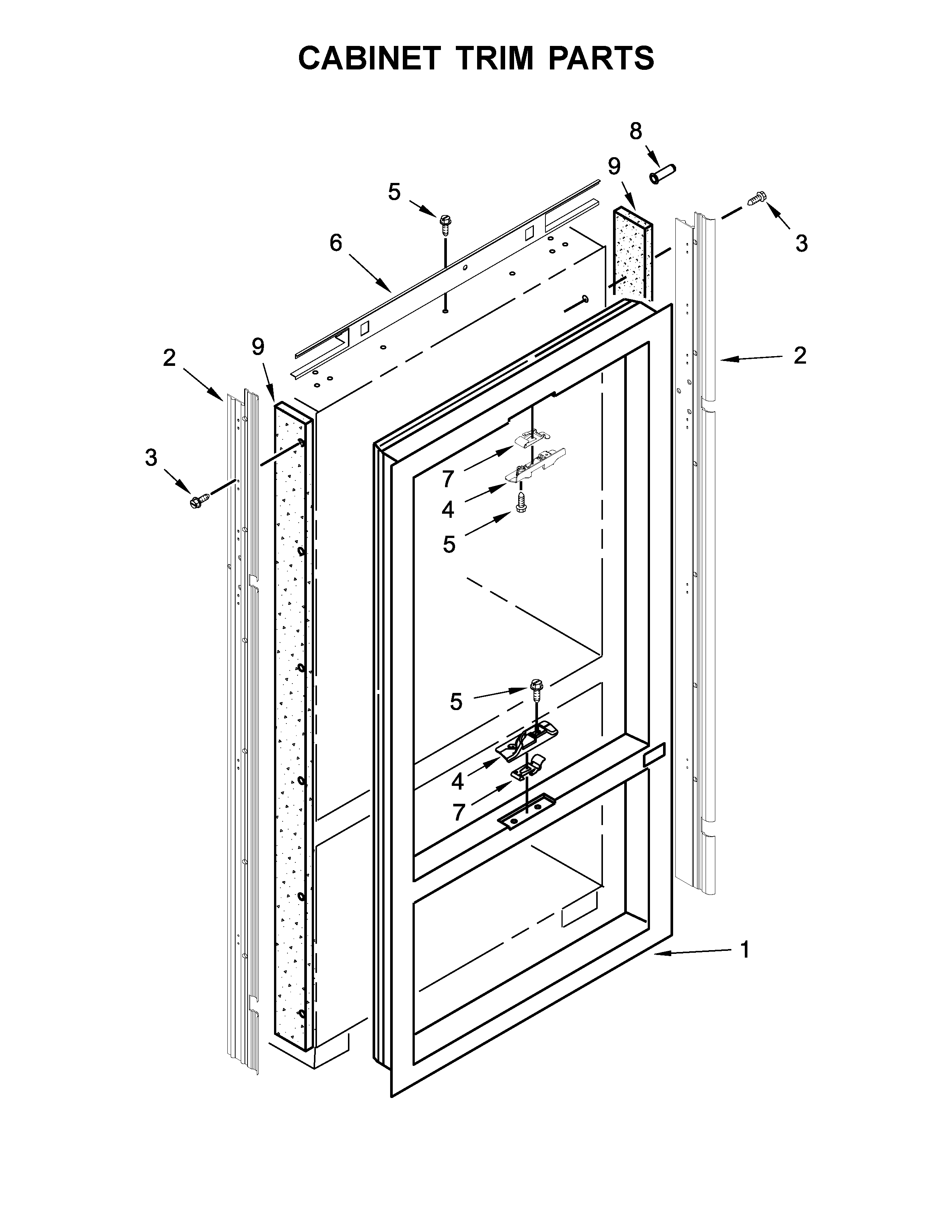 CABINET TRIM PARTS