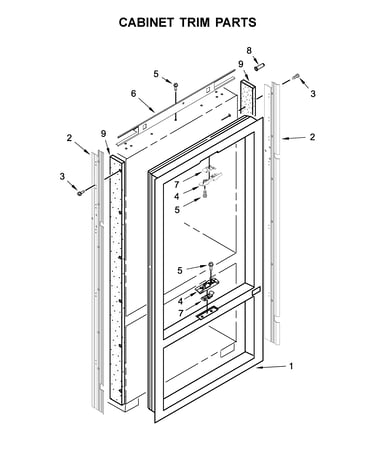 Cabinet trim parts