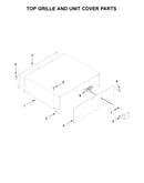 Top grille and unit cover parts