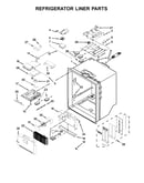 Refrigerator liner parts