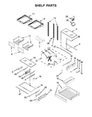 Shelf parts
