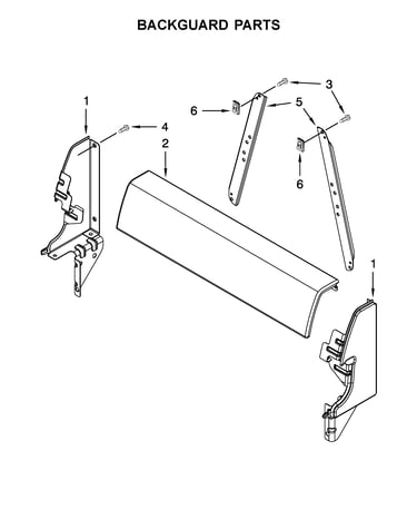 Backguard parts