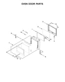 Oven door parts