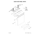 KitchenAid KDPE234GPS0 door and panel parts diagram