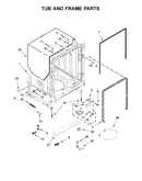 Tub and frame parts