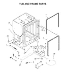 Tub and frame parts