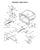 Freezer liner parts