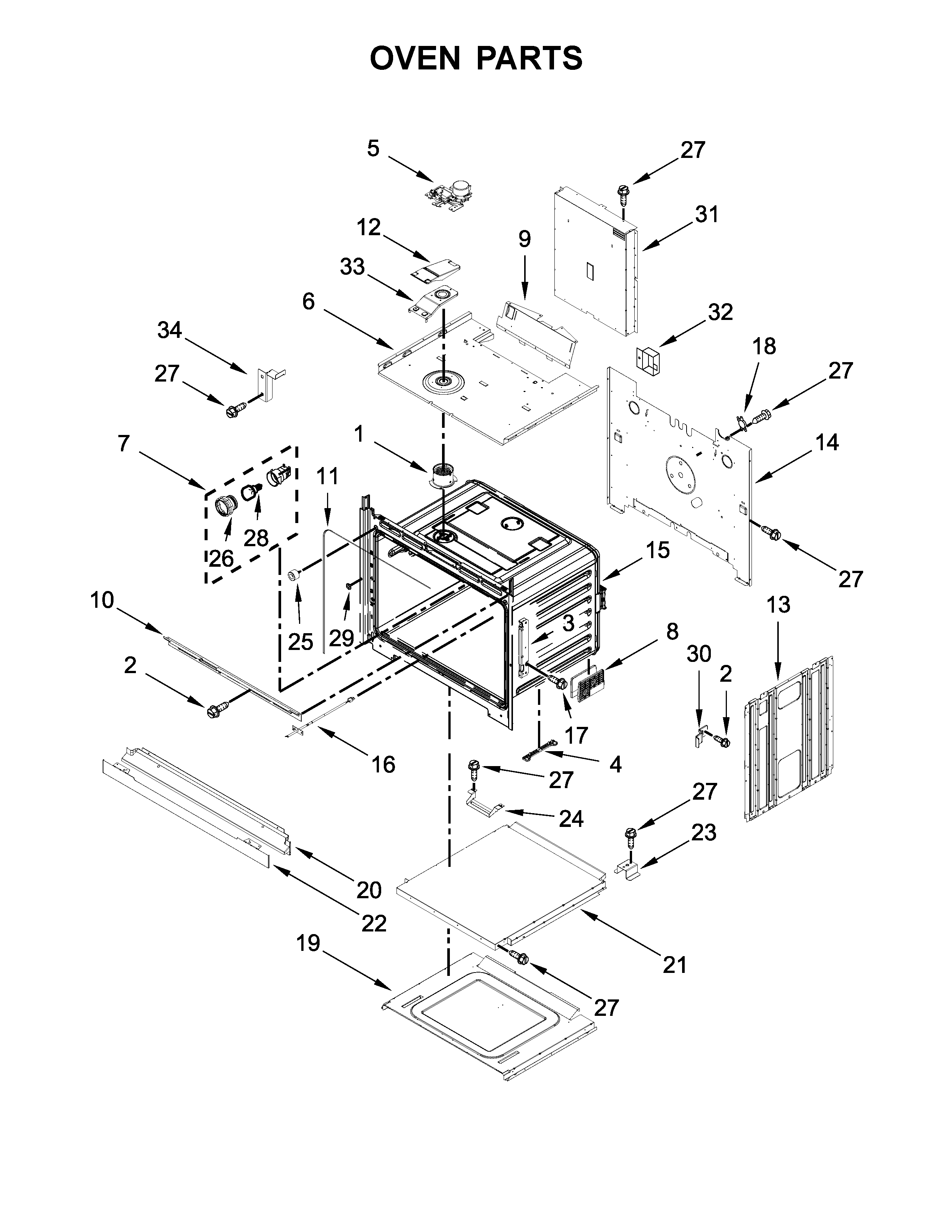 Oven parts