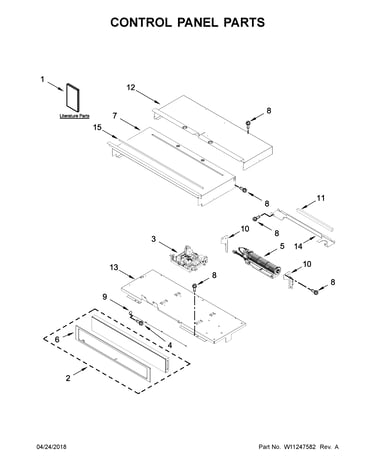 Control panel parts