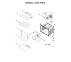 Whirlpool WOSA2EC0HZ01 internal oven parts diagram