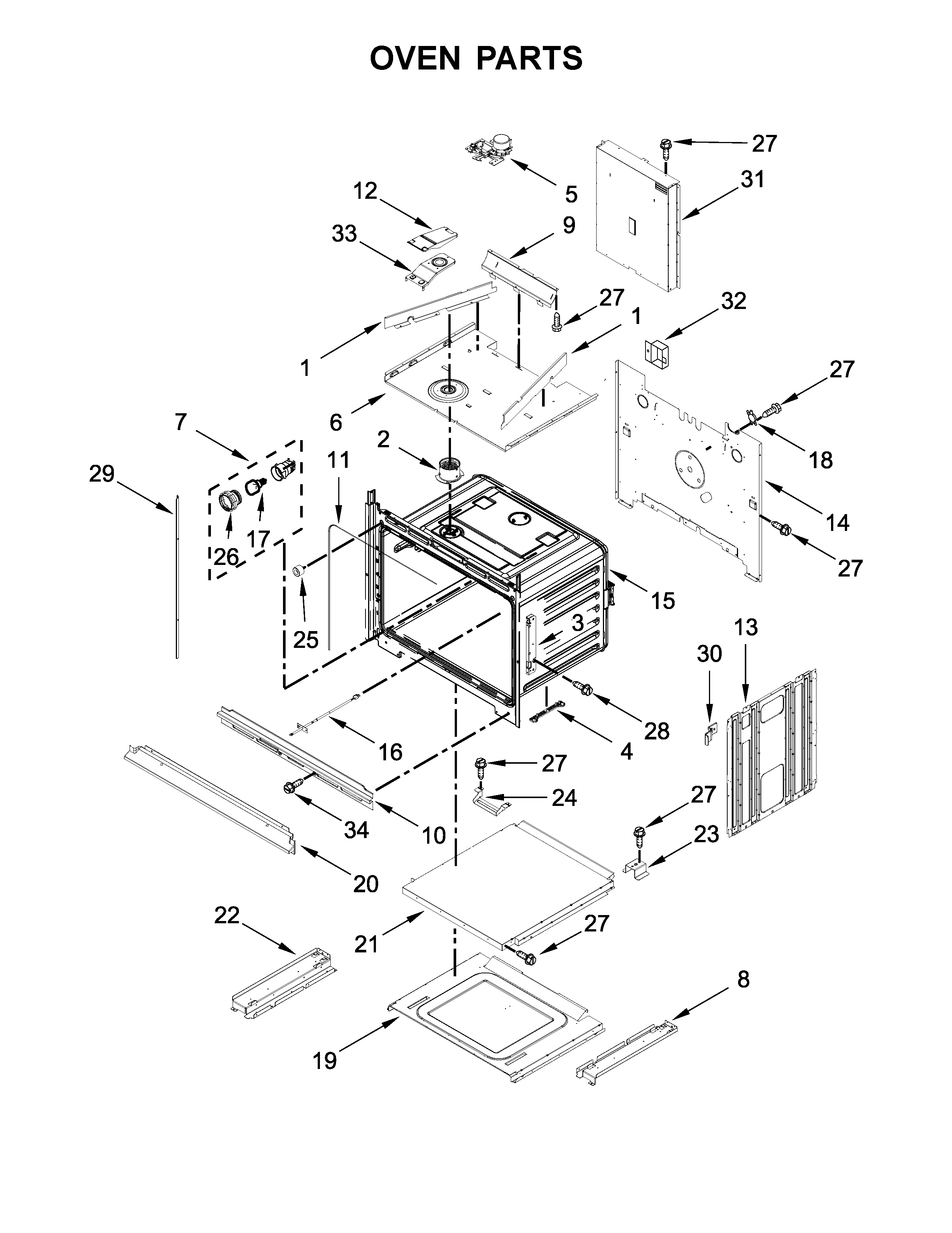 Oven parts