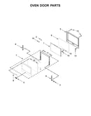 Oven door parts
