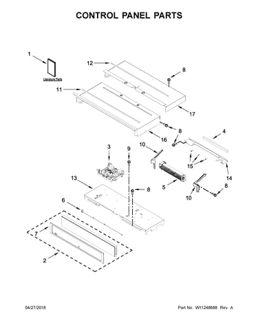Control panel parts