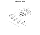 Whirlpool WOS11EM4EB01 top venting parts diagram