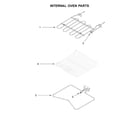 Whirlpool WOS51ES4EB01 internal oven parts diagram