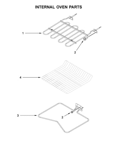 Internal oven parts