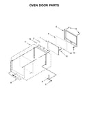 Oven door parts