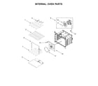 Whirlpool WOS92EC0AE05 internal oven parts diagram