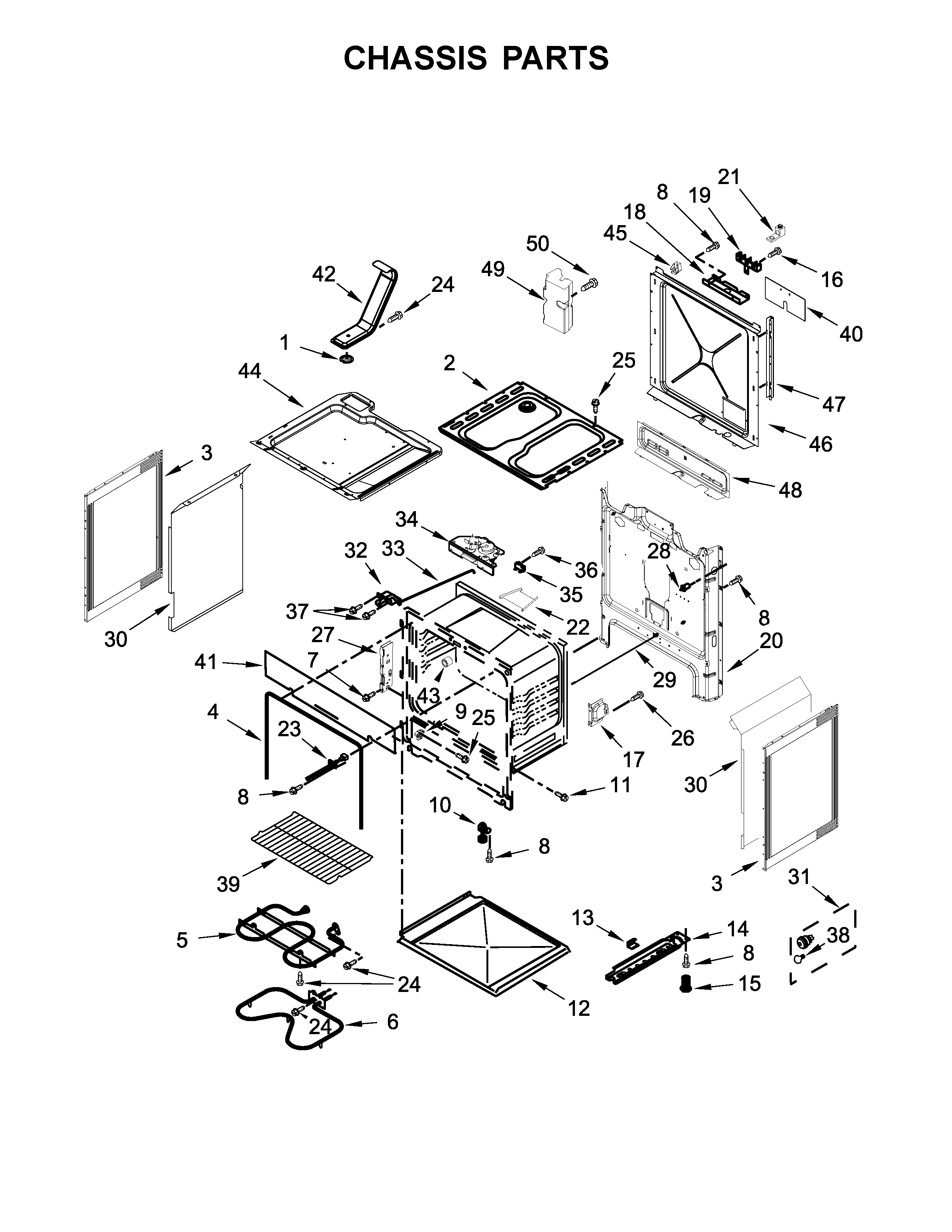 Chassis parts