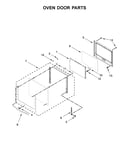 Oven door parts