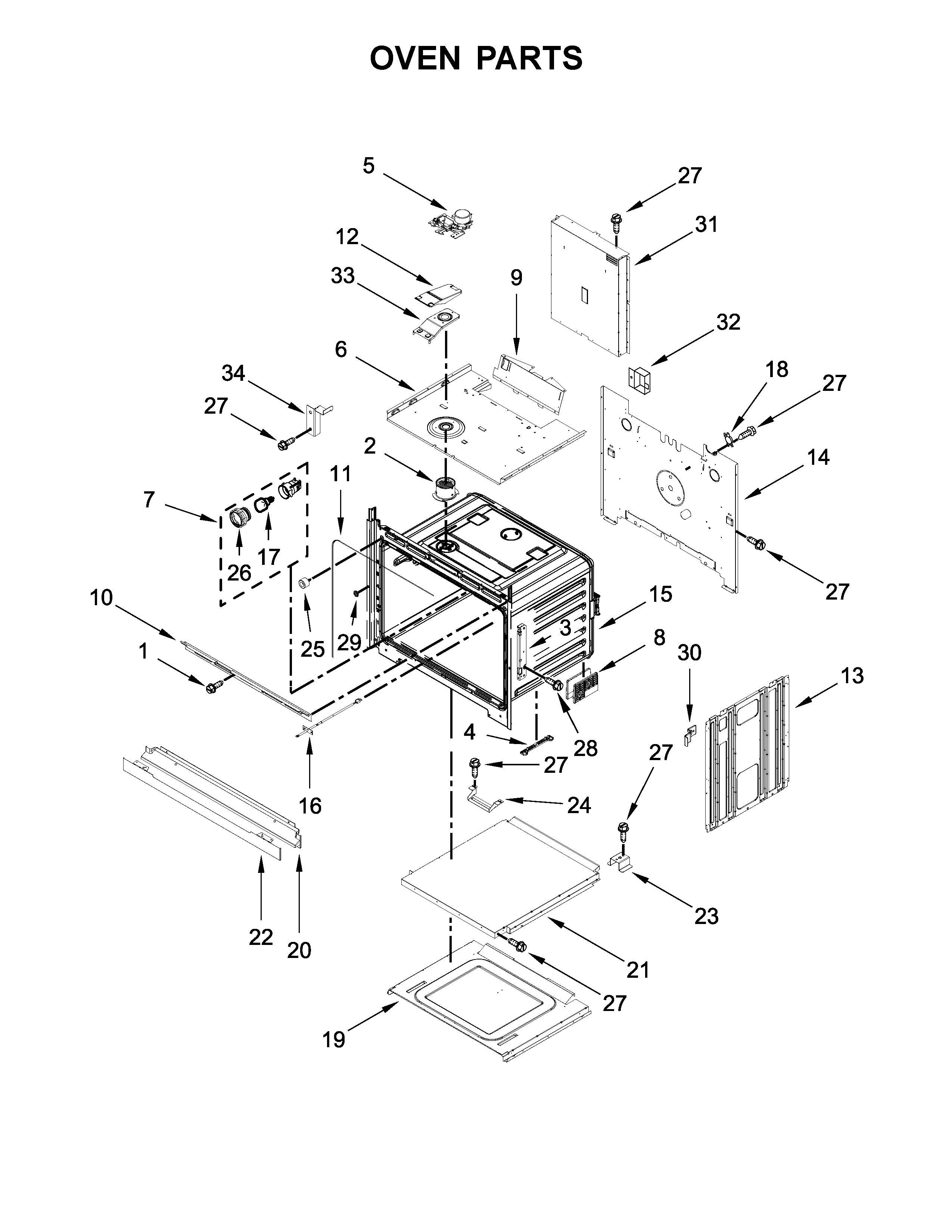 Oven parts