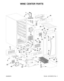 Wine center parts