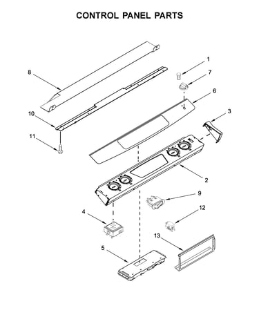 Control panel parts