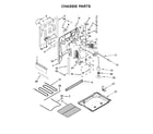 Whirlpool WDE350LVB02 chassis parts diagram