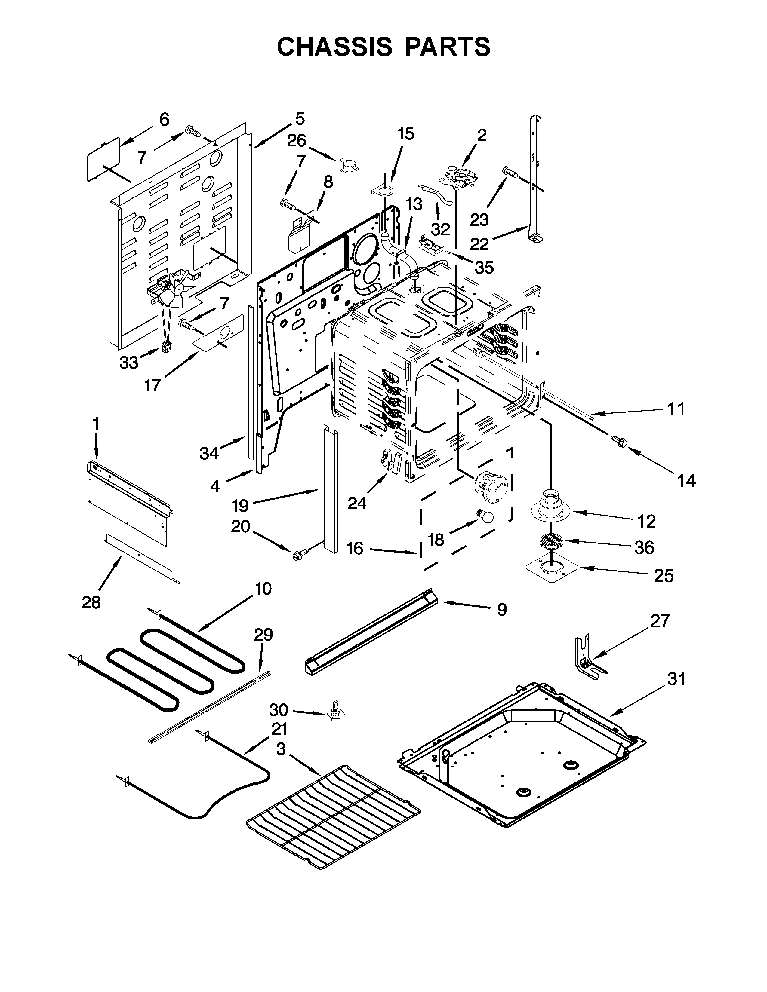 Chassis parts
