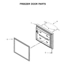 Freezer door parts