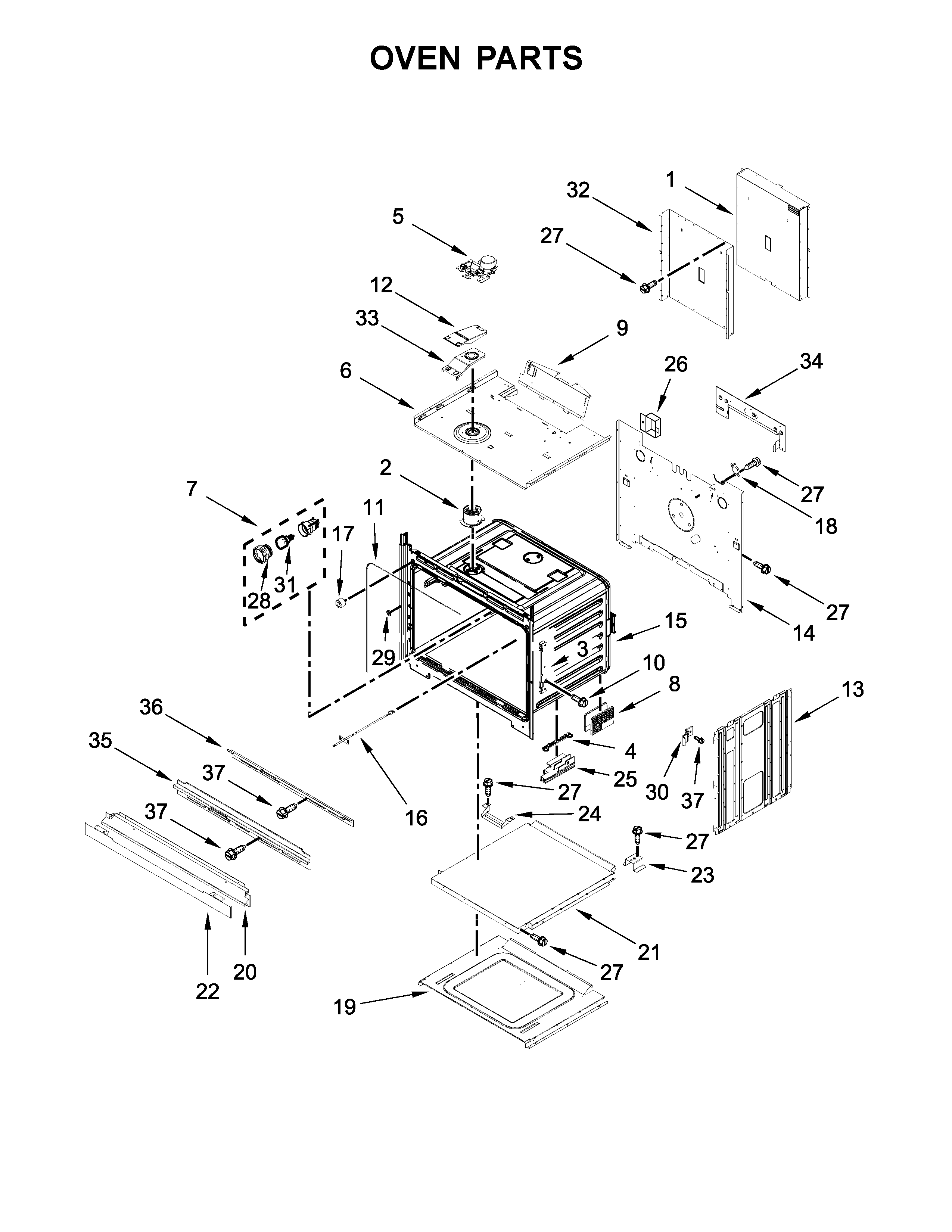 Oven parts