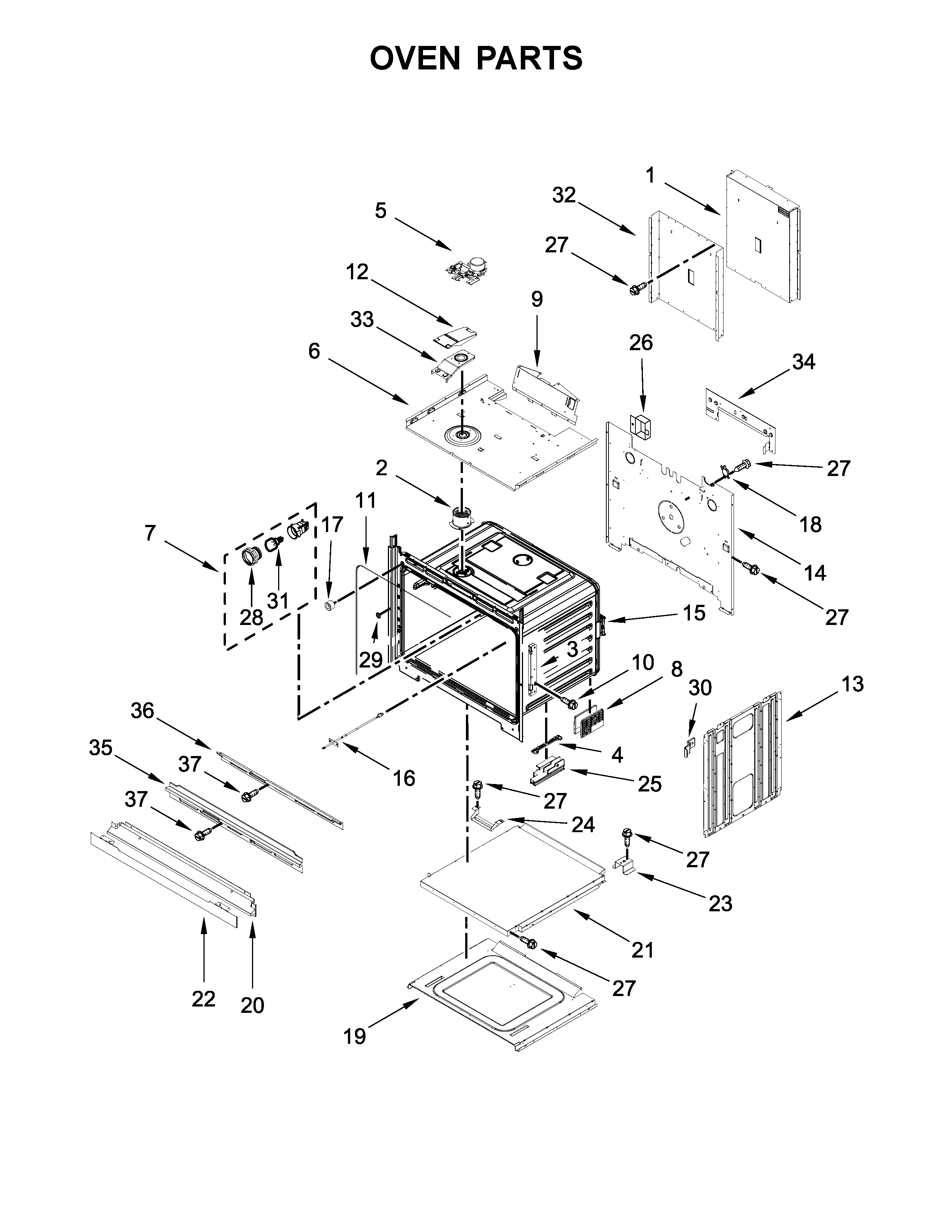 OVEN PARTS