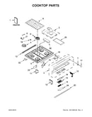 Cooktop parts