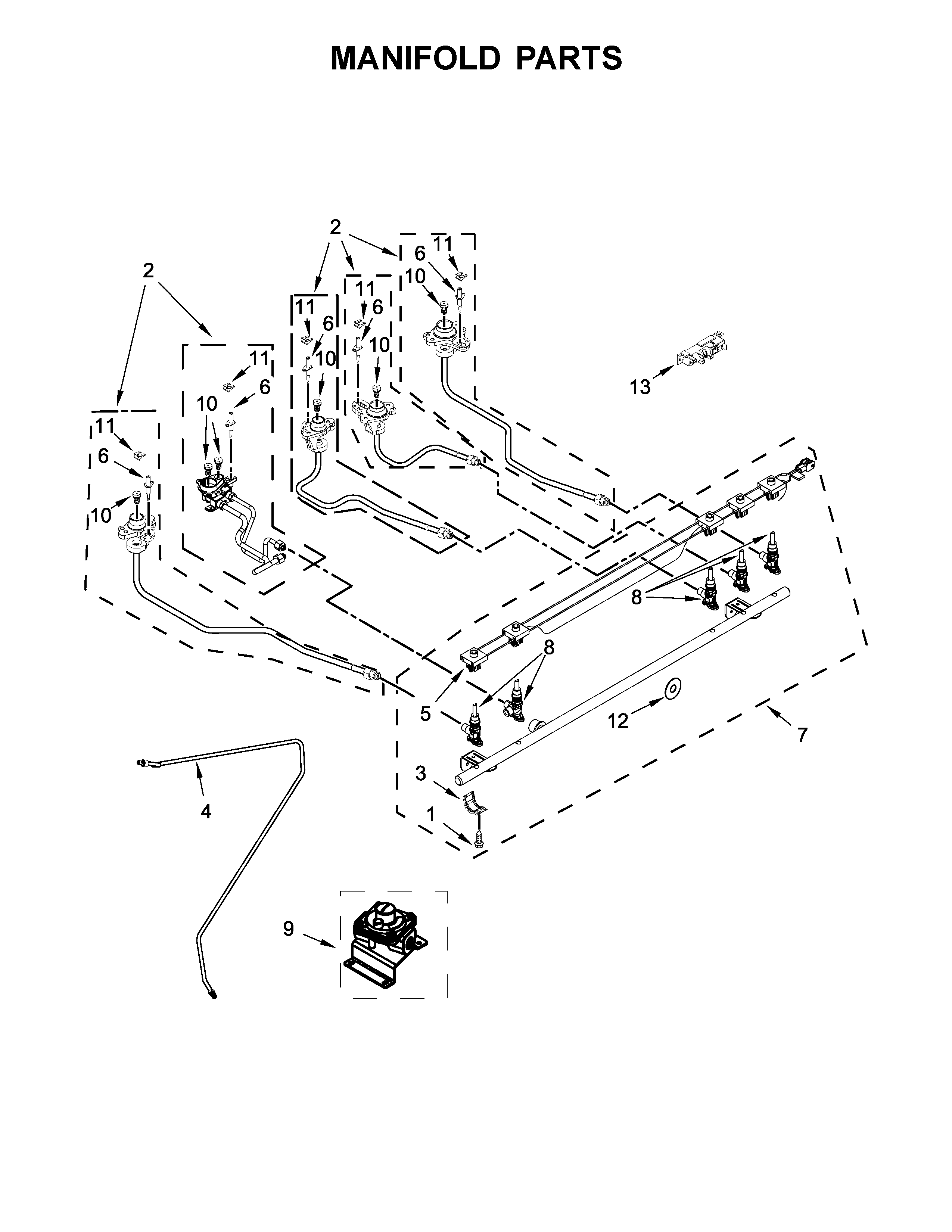 MANIFOLD PARTS