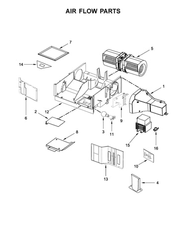 Air flow parts