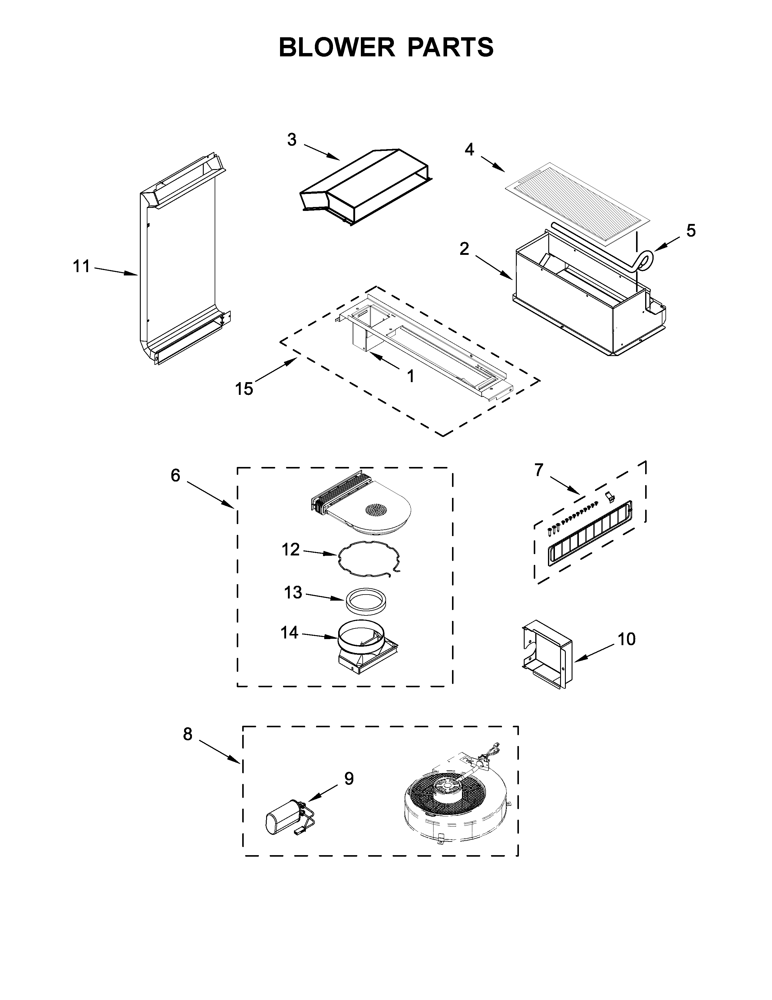 Blower parts