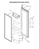 Refrigerator door parts
