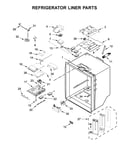 Refrigerator liner parts