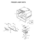 Freezer liner parts