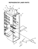 Refrigerator liner parts