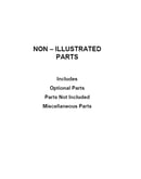 Optional parts (not included)