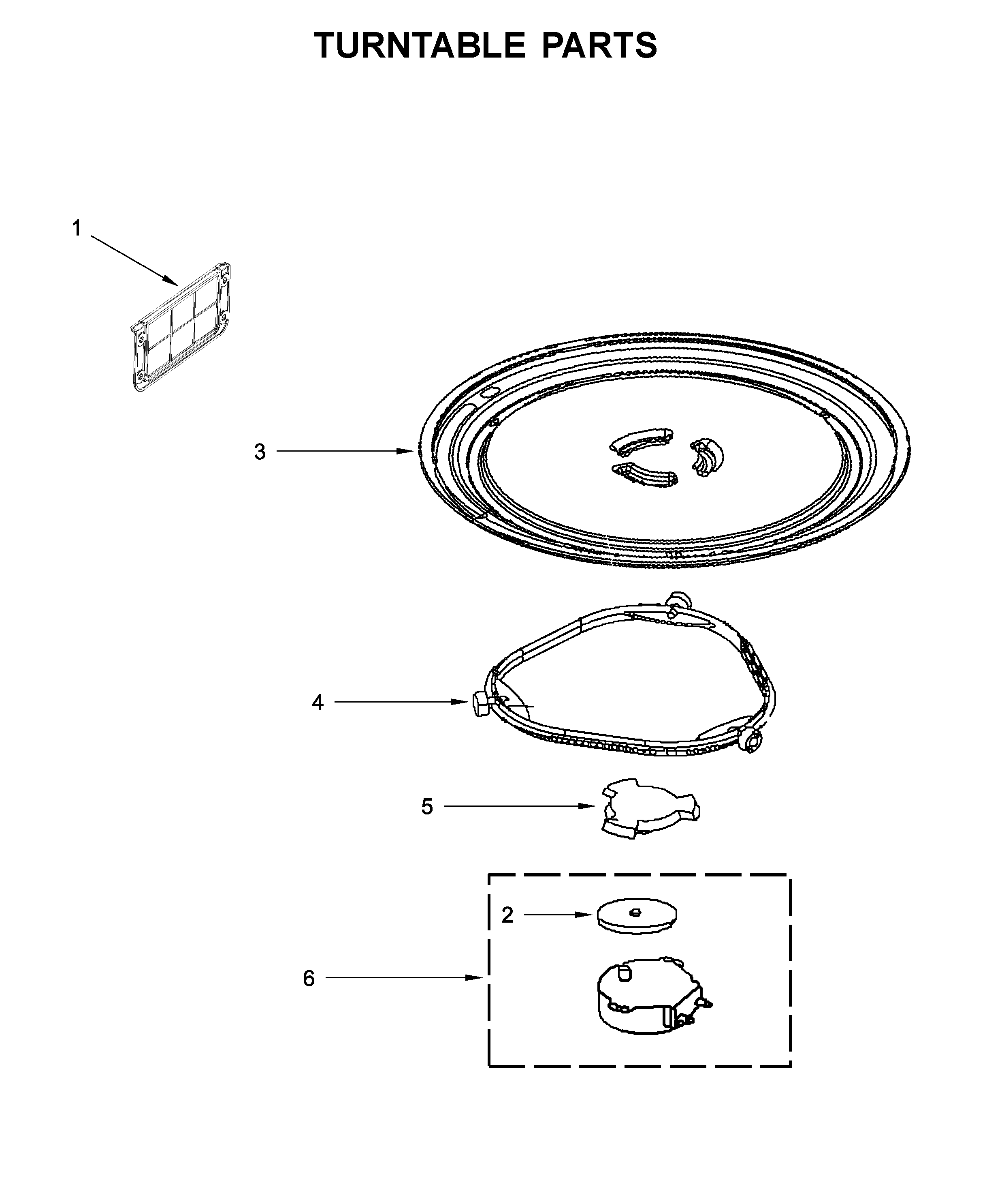 TURNTABLE PARTS