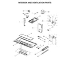 Whirlpool YWMH31017HZ0 interior and ventilation parts diagram
