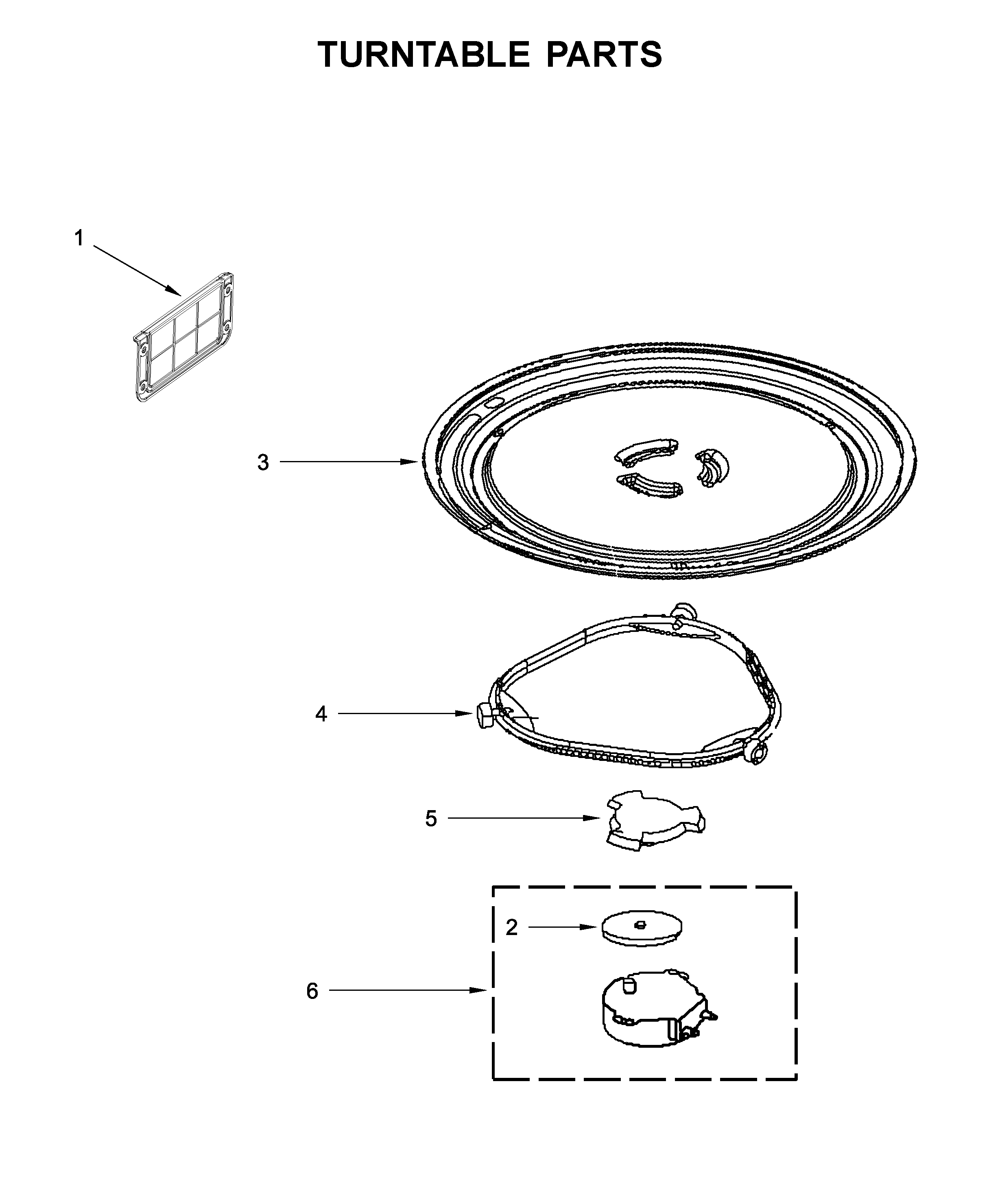 TURNTABLE PARTS