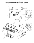 Interior and ventilation parts