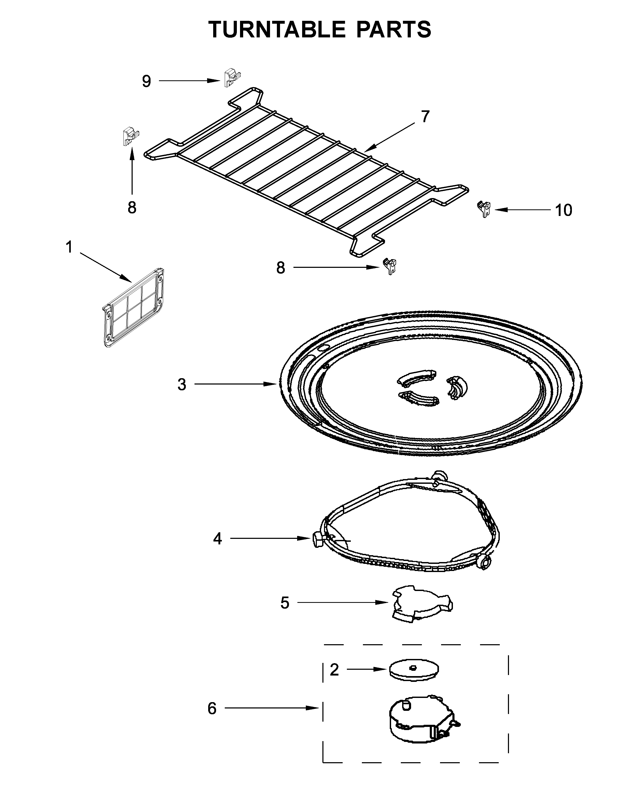 TURNTABLE PARTS